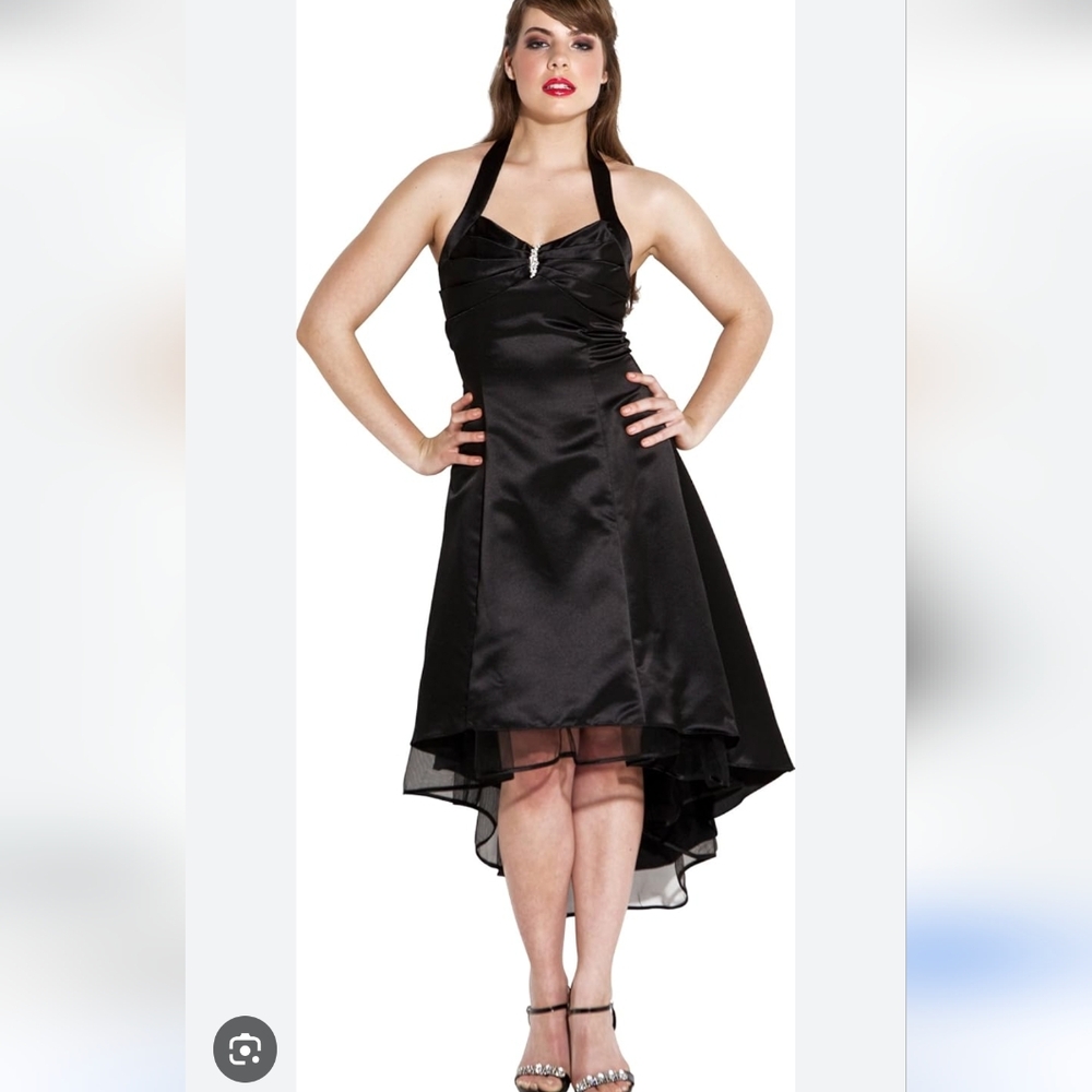 Nwt PacificPlex Black Classy Dress Sz S